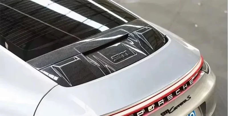 Porsche 911 (992) Carbon Fiber Rear Engine Lid - Exotics Carbon Design