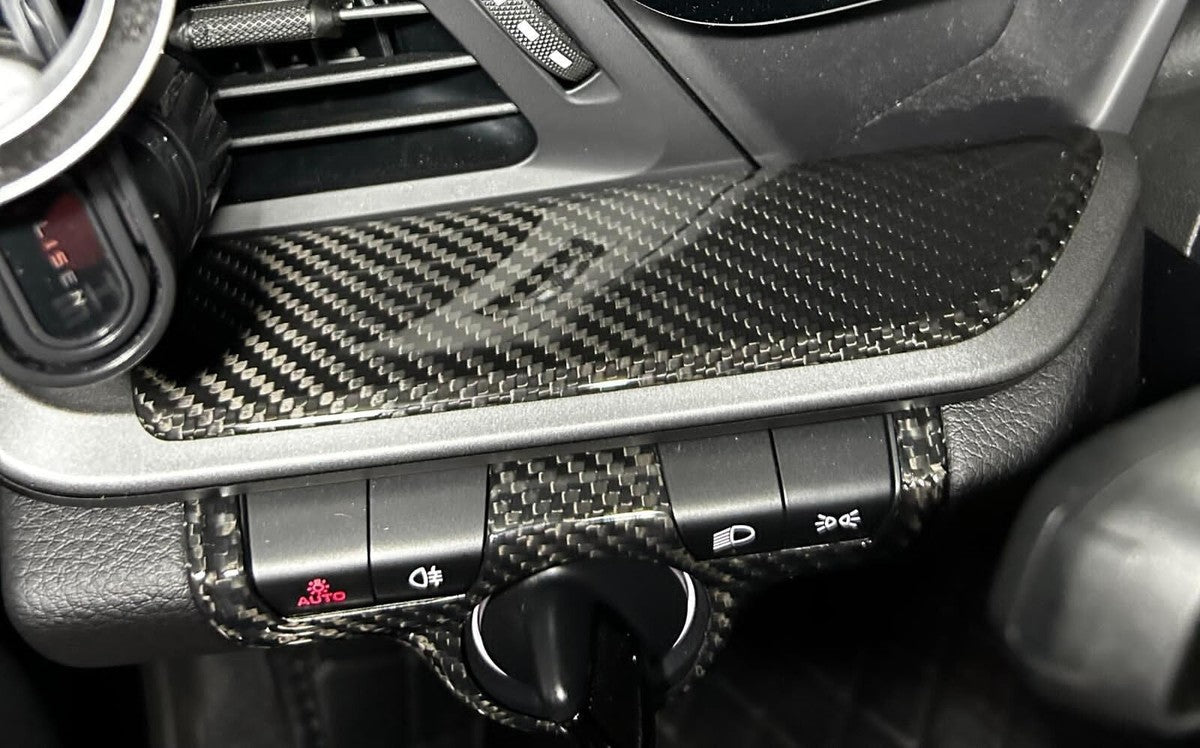 Porsche 911 (992) Carrera 26-Piece Carbon Fiber Interior Trim Kit - Exotics Carbon Design