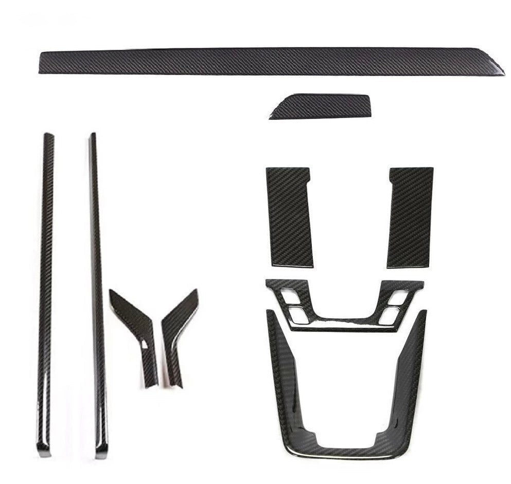 Porsche 911 (992) Carrera 26-Piece Carbon Fiber Interior Trim Kit - Exotics Carbon Design