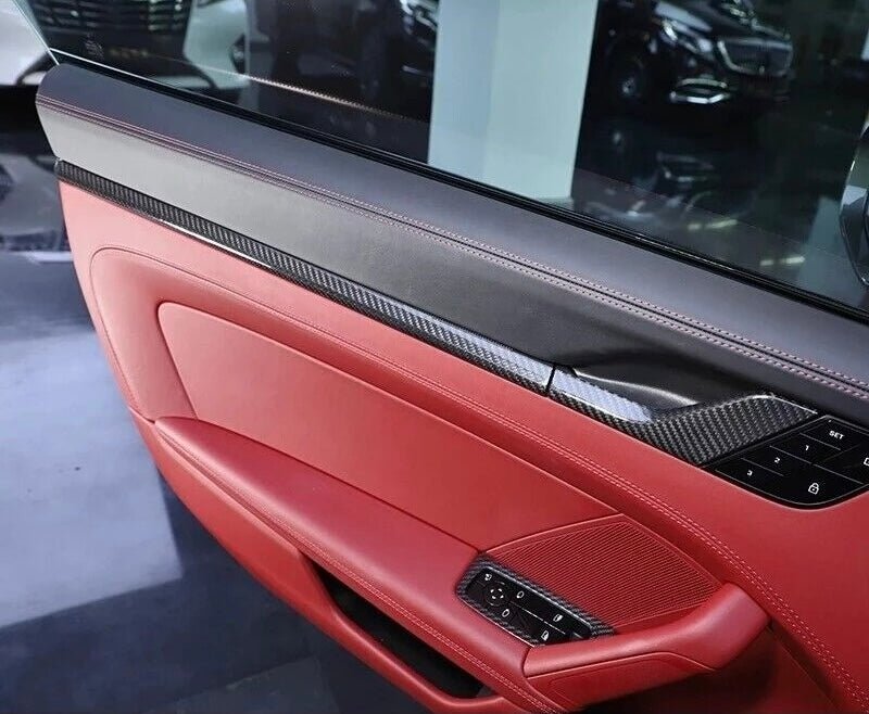 Porsche 911 (992) Carrera 26-Piece Carbon Fiber Interior Trim Kit - Exotics Carbon Design
