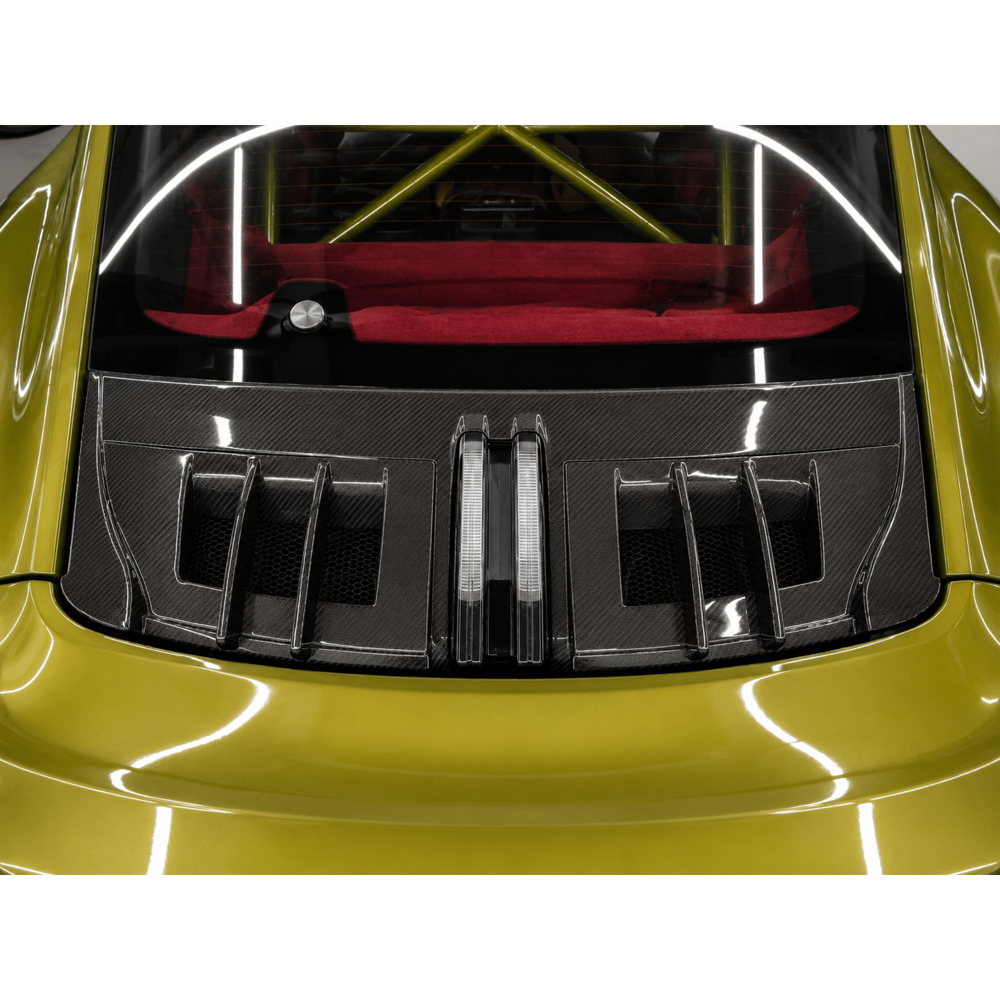Porsche 911 (992) Carrera Carbon Fiber Rear Engine Lid - Exotics Carbon Design