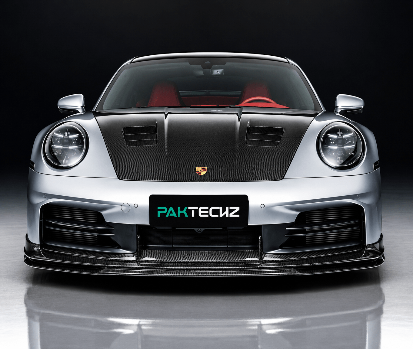 Porsche 911 (992) Carrera / Carrera S / Carrera 4S Carbon Fiber Front Lip - Exotics Carbon Design