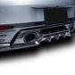 Porsche 911 (992) Carrera / Carrera S / Carrera 4S P.T Style Carbon Fiber Rear Lower Diffuser - Exotics Carbon Design