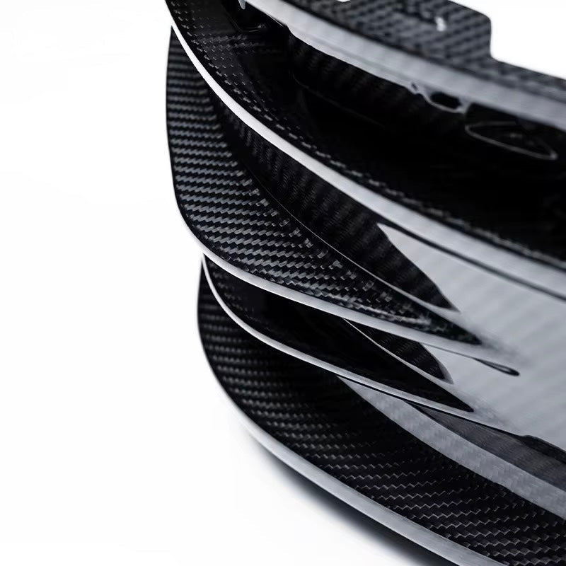 Porsche 911 (992) Carrera / Carrera S / Carrera 4S P.T Style Carbon Fiber Upper Rear Diffuser - Exotics Carbon Design
