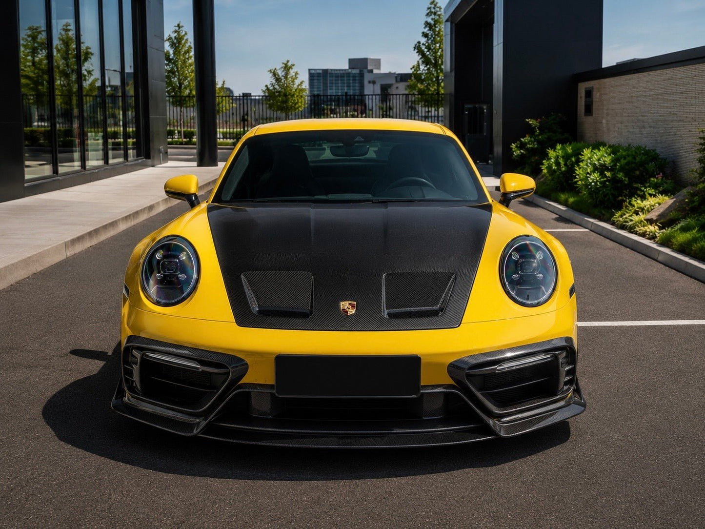 Porsche 911 (992) Carrera CMS Style Complete Carbon Fiber Aero Kit - Exotics Carbon Design