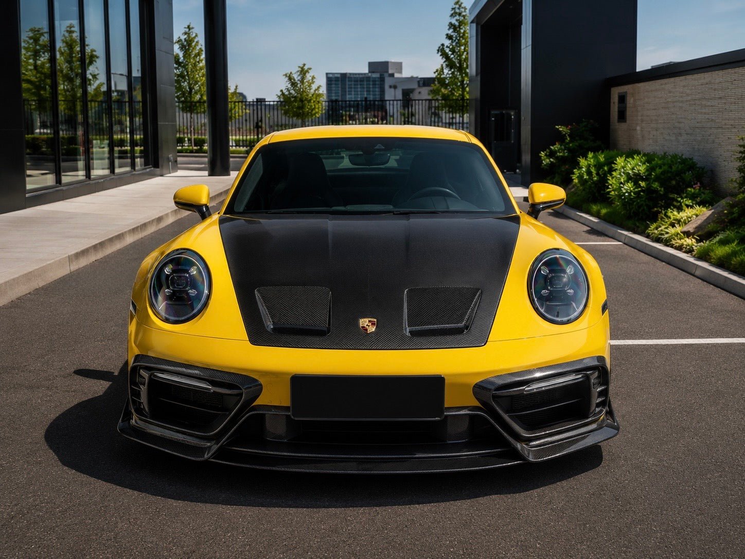 Porsche 911 (992) Carrera CMS Style Complete Carbon Fiber Aero Kit - Exotics Carbon Design