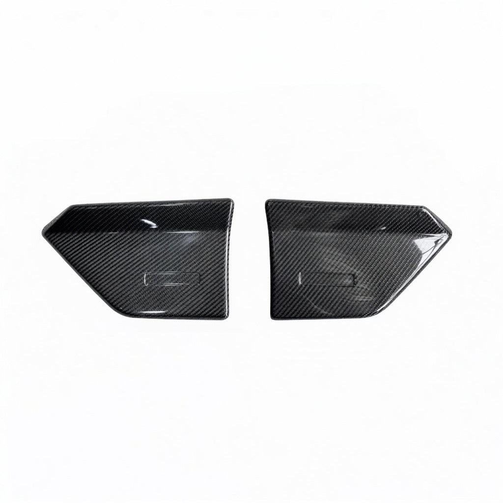 Porsche 911 (992) Carrera / Turbo S Carbon Fiber Side Skirt Add-Ons - Exotics Carbon Design