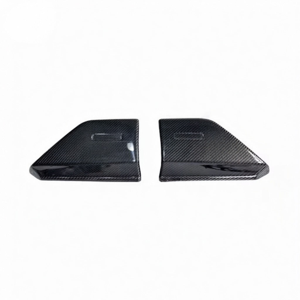 Porsche 911 (992) Carrera / Turbo S Carbon Fiber Side Skirt Add-Ons - Exotics Carbon Design