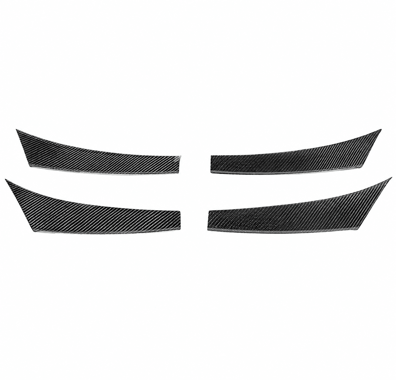Porsche 911 992 GT3 Carbon Fiber Front Canards - Exotics Carbon Design
