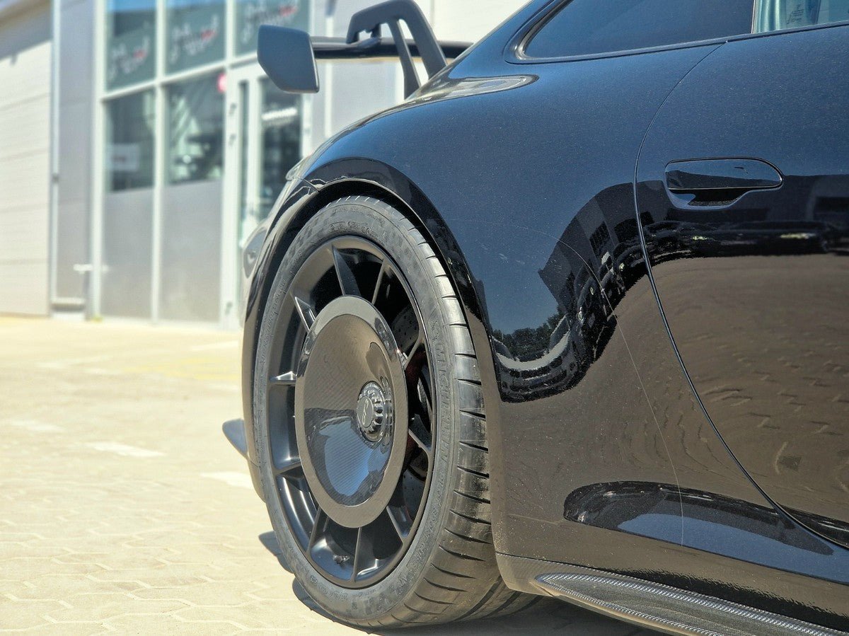 Porsche 911 (992) GT3 Carbon Fiber Wheel Disc Trim - Exotics Carbon Design