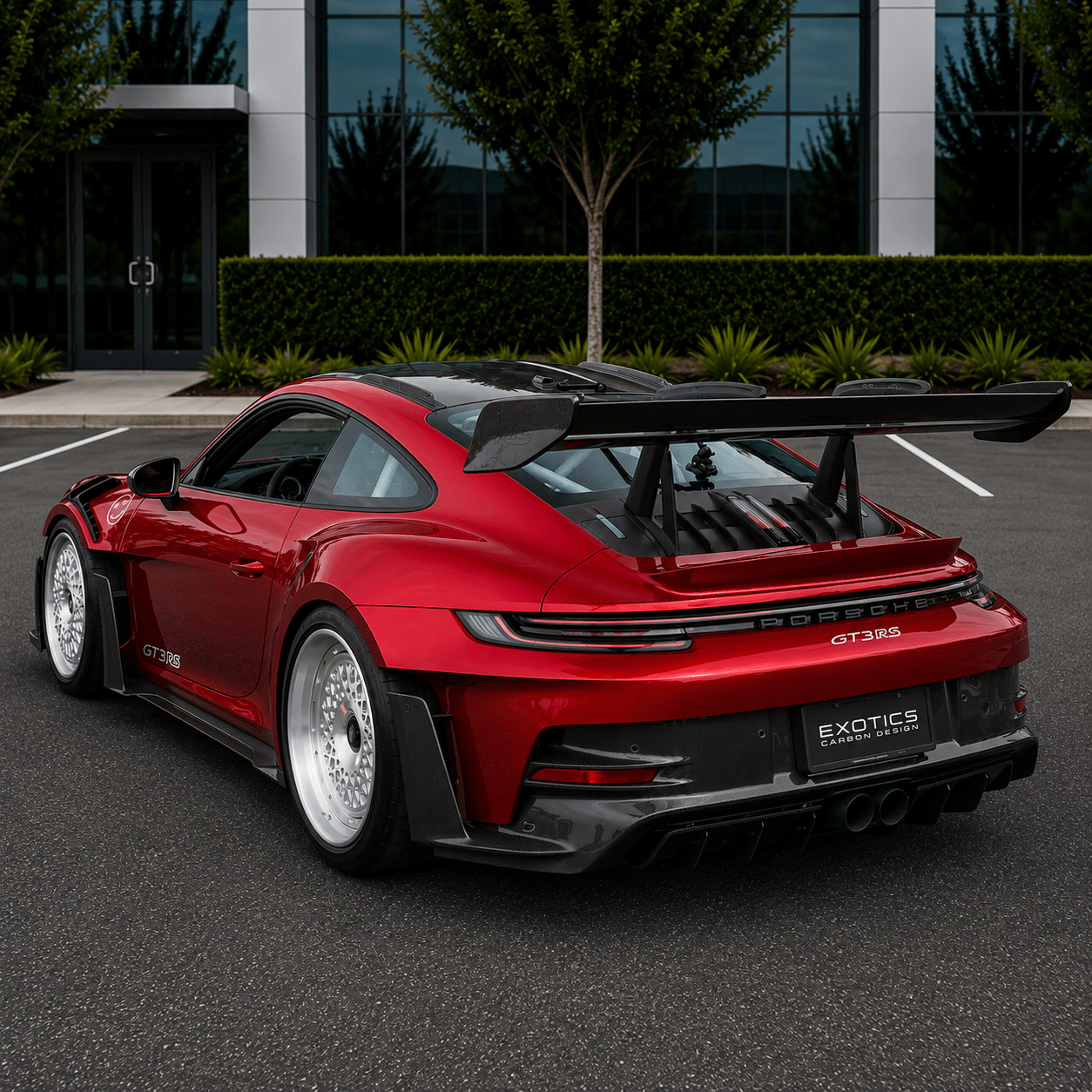 Porsche 911 (992) GT3 RS Carbon Fiber Complete Body Kit - Exotics Carbon Design