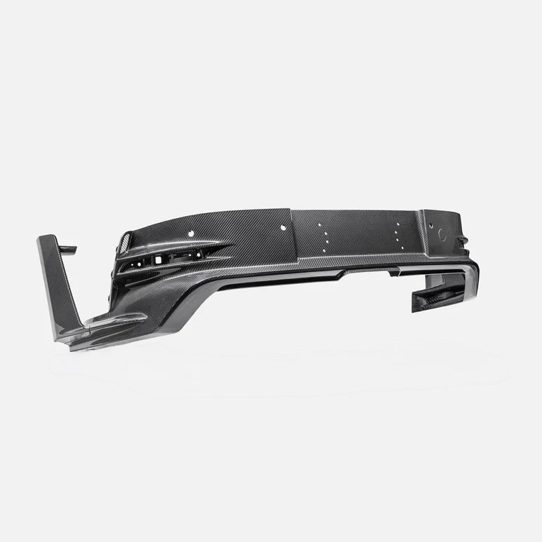 Porsche 911 (992) GT3 RS Carbon Fiber Rear Diffuser with Canards - Exotics Carbon Design