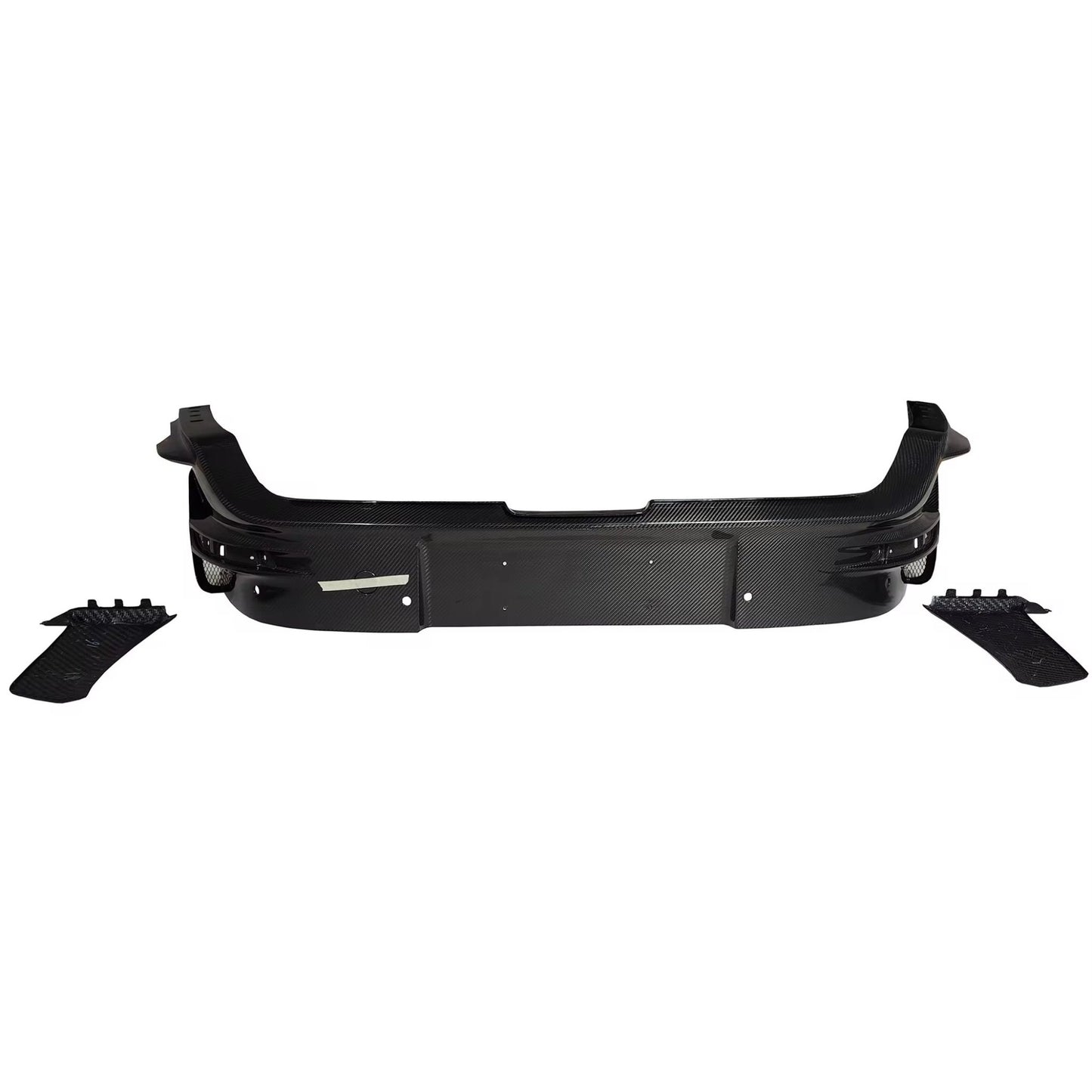 Porsche 911 (992) GT3 RS Carbon Fiber Rear Diffuser with Canards - Exotics Carbon Design
