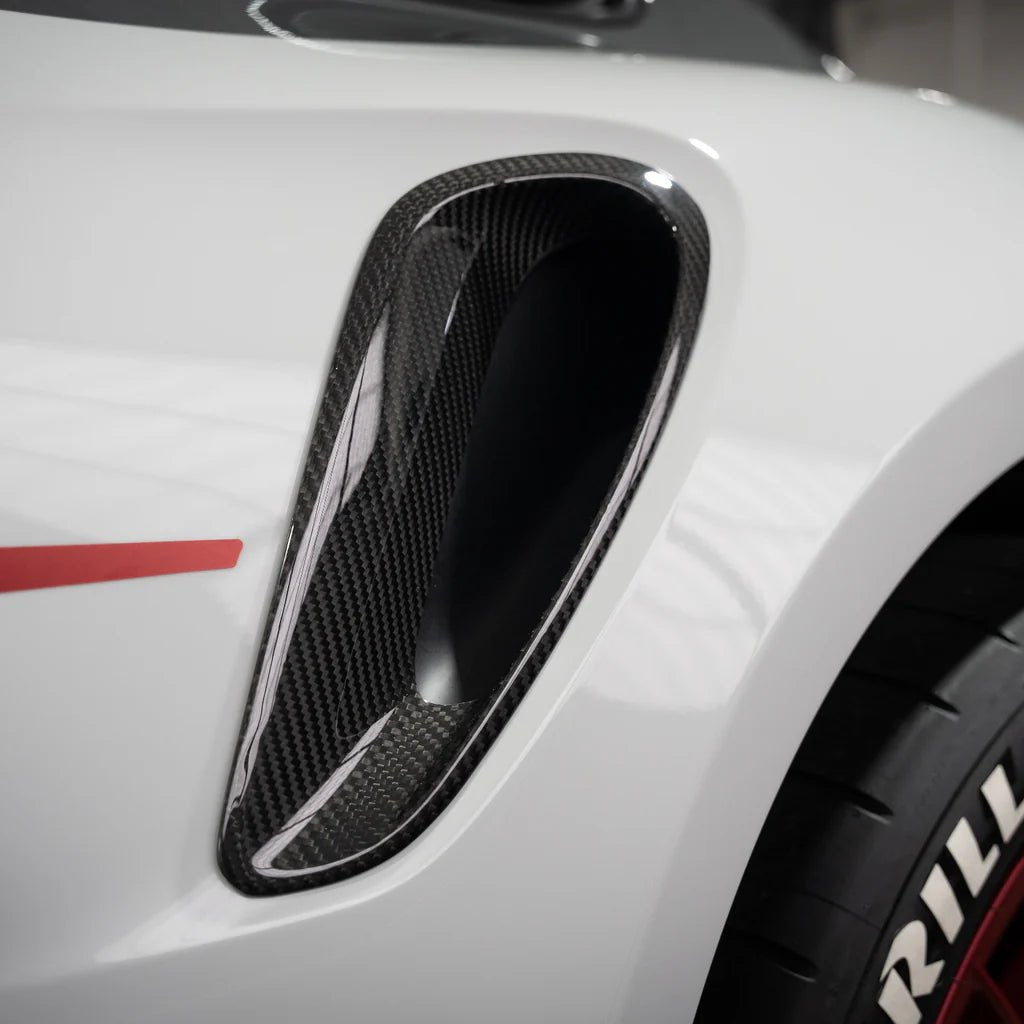 Porsche 911 (992) GT3 RS Carbon Fiber Side Intake Vents - Exotics Carbon Design