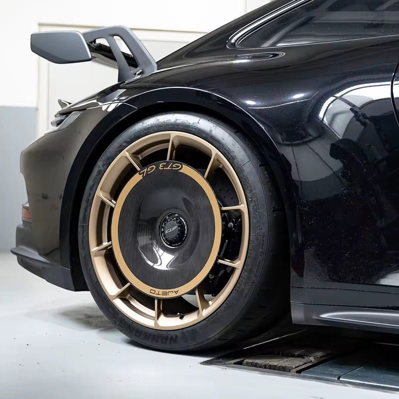 Porsche 911 (992) GT3 RS Carbon Fiber Wheel Disks - Exotics Carbon Design