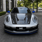 Porsche 911 (992) IMP Style Carbon Fiber Front Vented Hood - Exotics Carbon Design