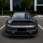 Porsche 911 992 M-Style Carbon Fiber Front Lip & Rear Diffuser - Exotics Carbon Design