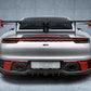 Porsche 911 (992) - T.A Style Carbon Fiber Rear Lip Diffuser - Exotics Carbon Design