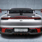 Porsche 911 (992) - T.A Style Carbon Fiber Rear Lip Diffuser - Exotics Carbon Design