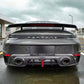 Porsche 911 (992) Turbo S Carbon Fiber Rear Bumper - Exotics Carbon Design