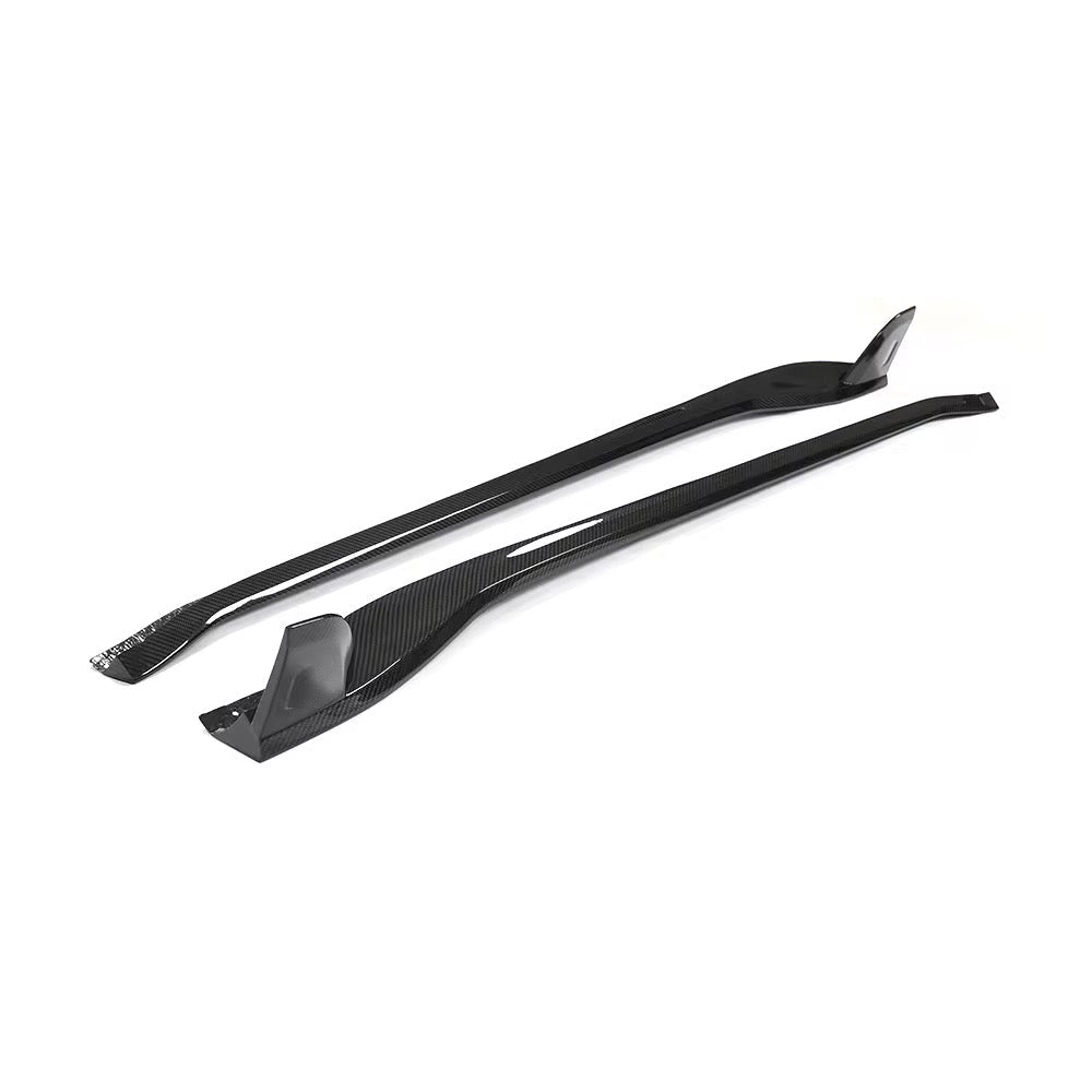 Porsche 911 (992) Turbo S Carbon Fiber Side Skirts - Exotics Carbon Design