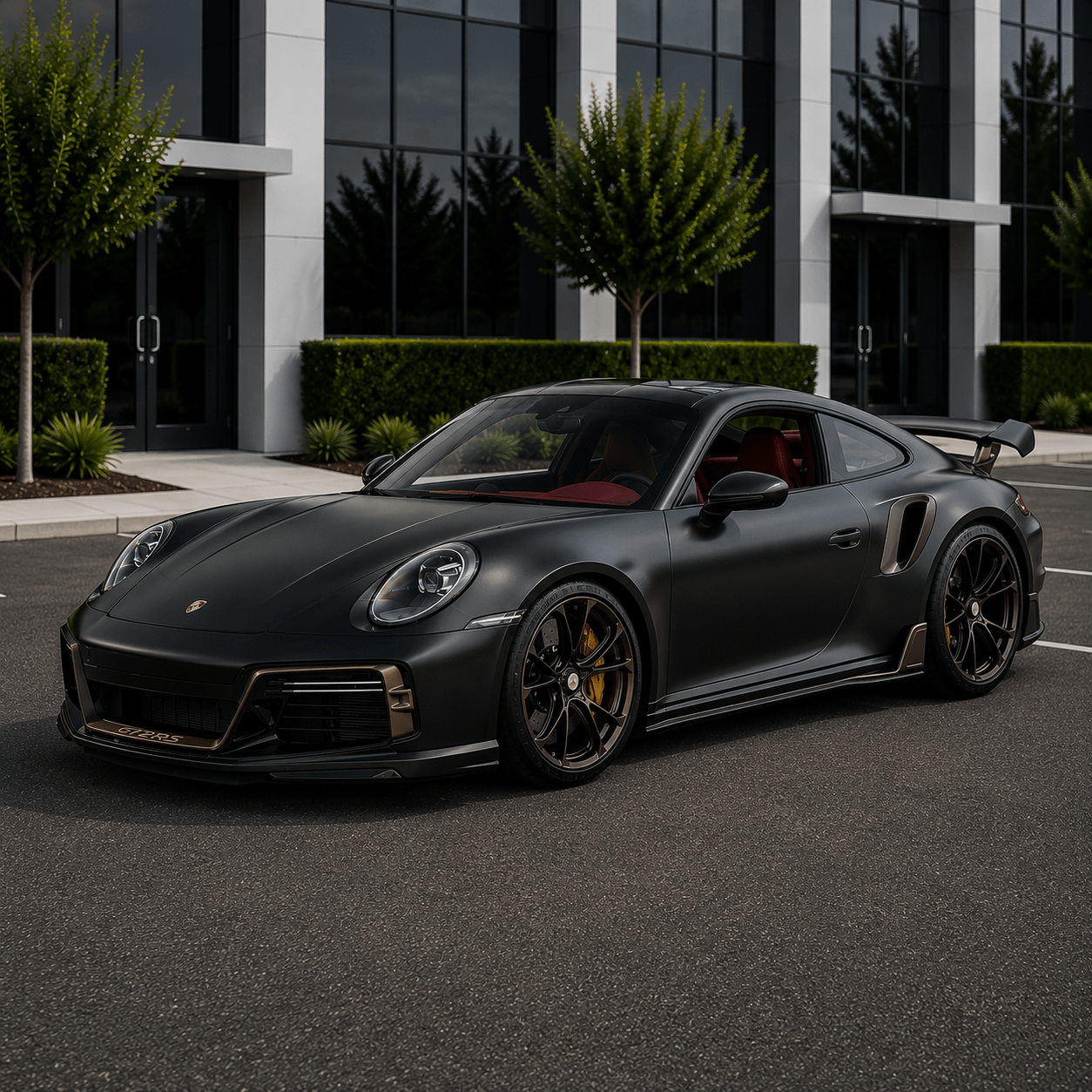 Porsche 911 (992) Turbo S Carbon Fiber Side Skirts - Exotics Carbon Design
