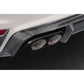 Porsche 911 (992.1) Turbo S - BRBS Style Carbon Fiber Rear Diffuser - Exotics Carbon Design