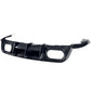 Porsche 911 (992.1) Turbo S - BRBS Style Carbon Fiber Rear Diffuser - Exotics Carbon Design