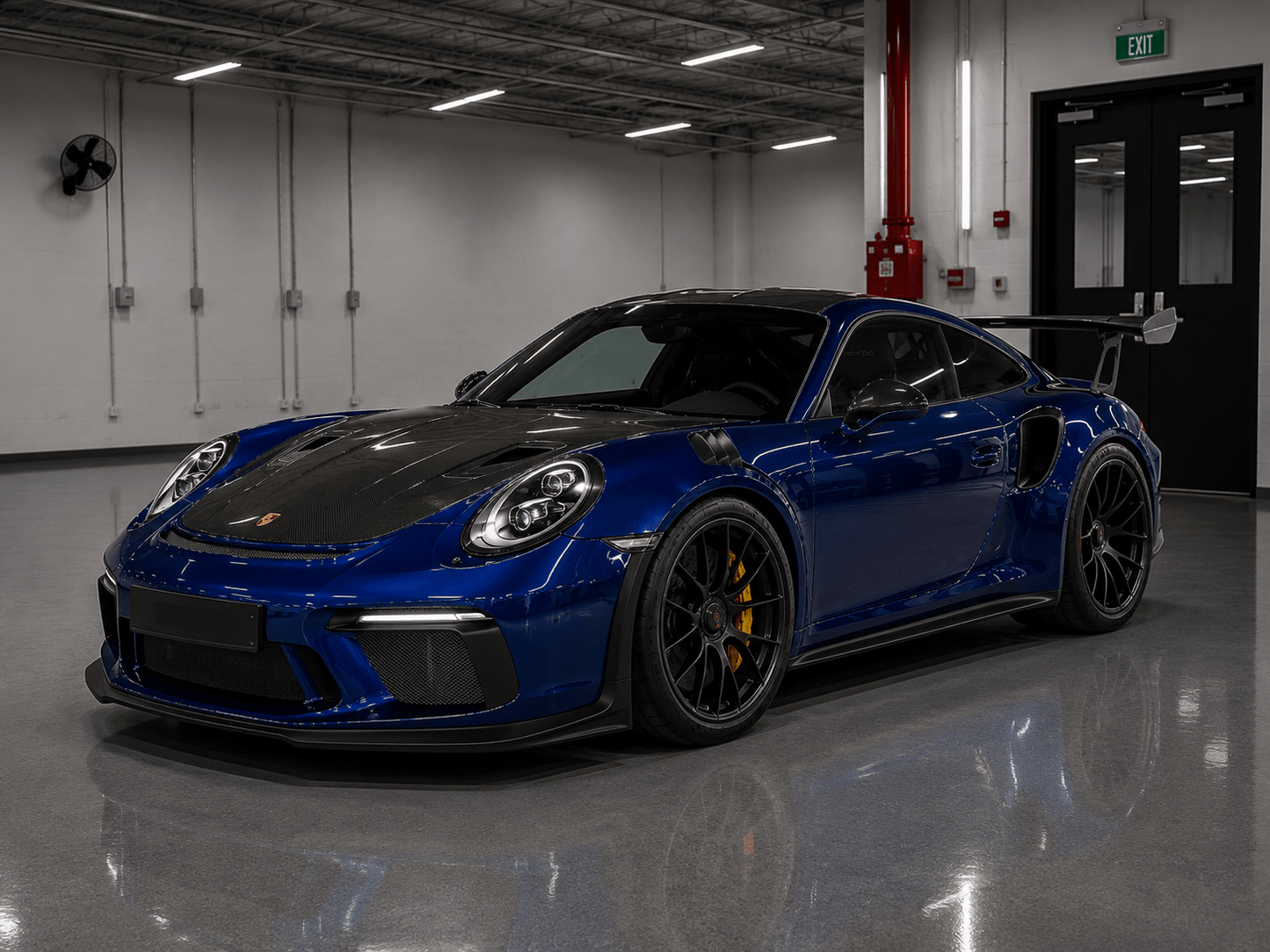Porsche 911 GT3 RS 991 (2012–2019) – Carbon Fiber Front Bonnet - Exotics Carbon Design