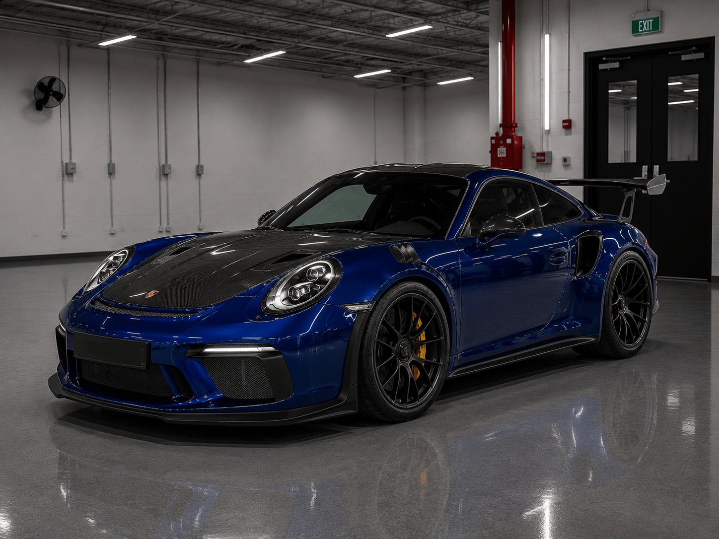 Porsche 911 GT3 RS 991 (2012–2019) – Carbon Fiber Front Bonnet - Exotics Carbon Design