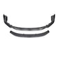 Porsche 992 911 Carrera – TAKD Style Pre - Preg Carbon Fiber Front Splitter - Exotics Carbon Design