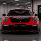 Porsche 992 911 Carrera – TAKD Style Pre-Preg Carbon Fiber Front Splitter - Exotics Carbon Design