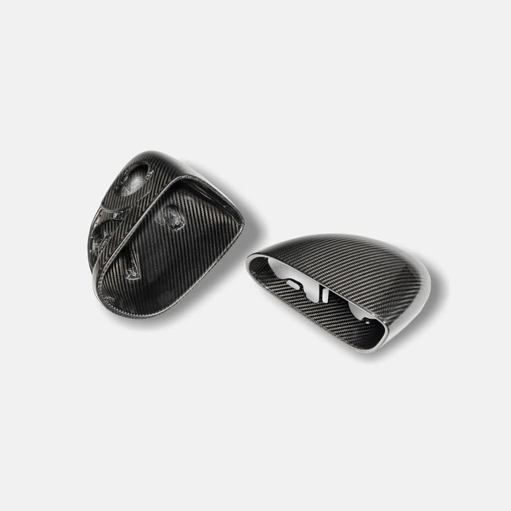 Pre-Preg Carbon Fiber Mirror Caps – McLaren 540C / 570GT / 570S / 600LT / 650S / 720S - Exotics Carbon Design