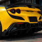 P.T Style Carbon Fiber Rear Spoiler – Ferrari F8 - Exotics Carbon Design