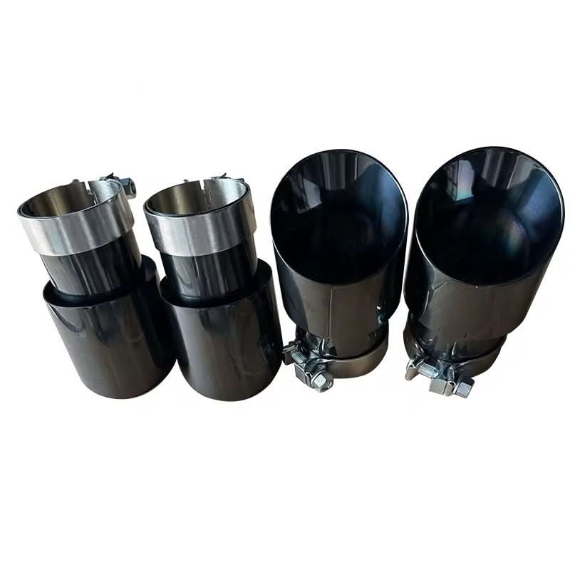 Stainless Steel Exhaust Tips - Corvette C8 - Exotics Carbon Design