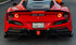 TC Style Carbon Fiber Trunk Spoiler - Ferrari F8 Tributo - Exotics Carbon Design