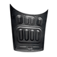 TC Style Vented Carbon Fiber Front Compartment Hood - Porsche 911 992 - Exotics Carbon Design