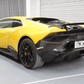 Tecnica Style Carbon Fiber Rear Diffuser Conversion With Exhaust Tips - Lamborghini Huracán EVO / LP580 / LP610 (2014–2022) - Exotics Carbon Design