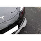 Tesla Model 3 (2017 - 2023) Carbon Fiber Front Lip - Exotics Carbon Design