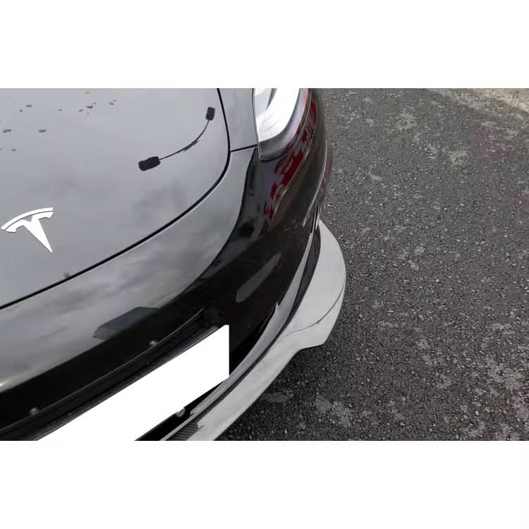 Tesla Model 3 (2017 - 2023) Carbon Fiber Front Lip - Exotics Carbon Design