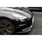 Tesla Model 3 (2017 - 2023) Carbon Fiber Front Lip - Exotics Carbon Design