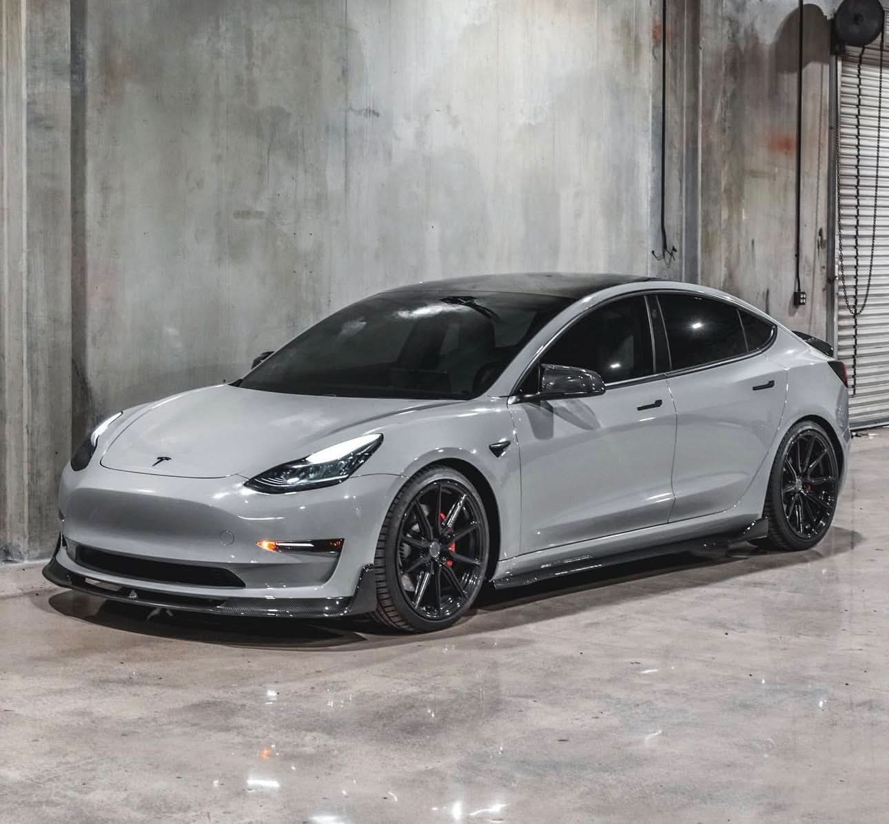 Tesla Model 3 (2017 - 2023) - Full Carbon Fiber Aero Kit - Exotics Carbon Design