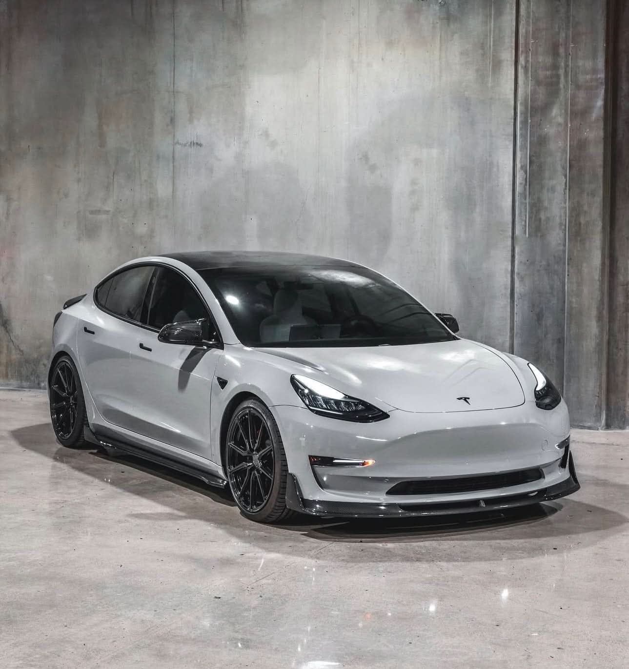Tesla Model 3 (2017 - 2023) - Full Carbon Fiber Aero Kit - Exotics Carbon Design