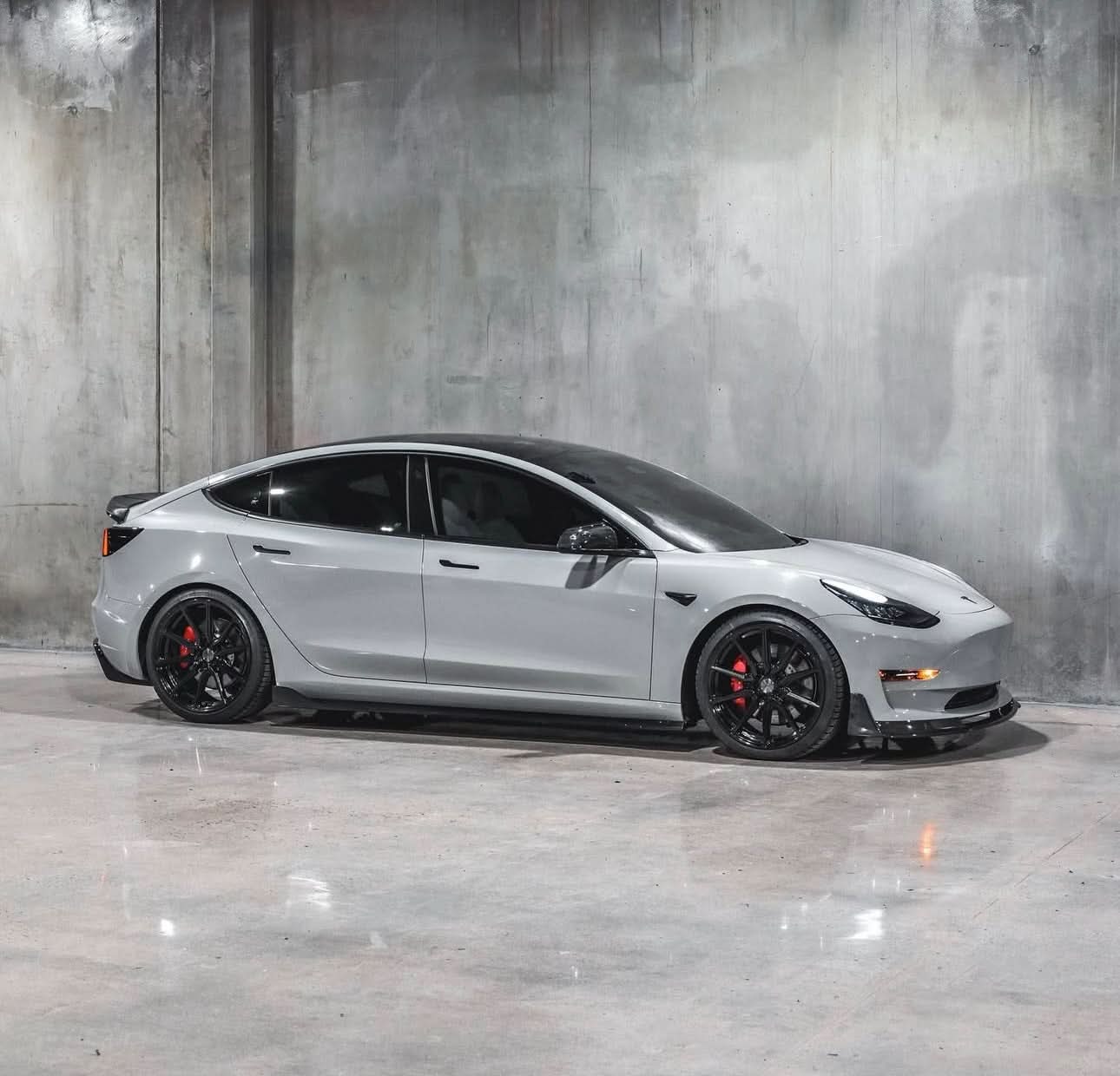 Tesla Model 3 (2017 - 2023) - Full Carbon Fiber Aero Kit - Exotics Carbon Design