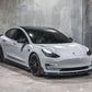 Tesla Model 3 - Carbon Fiber Exotic Design Front Lip - Exotics Carbon Design