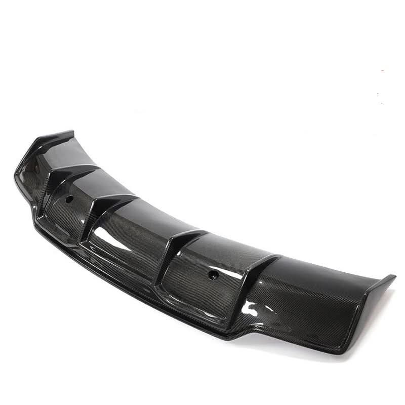 Tesla Model 3 - Carbon Fiber Race Rear Diffuser Sport - Inspired Styling - Exotics Carbon Design