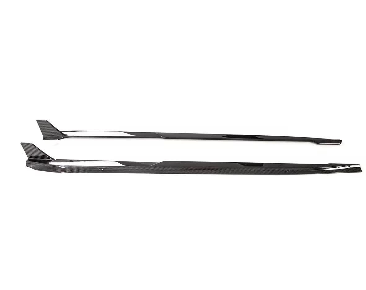Tesla Model 3 Highland Carbon Fiber Side Skirts – Sporty Performance Upgrade for 2024–Present - Exotics Carbon Design
