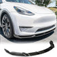 Tesla Model Y (2019 - 2023) - Carbon Fiber Front Lip - Exotics Carbon Design