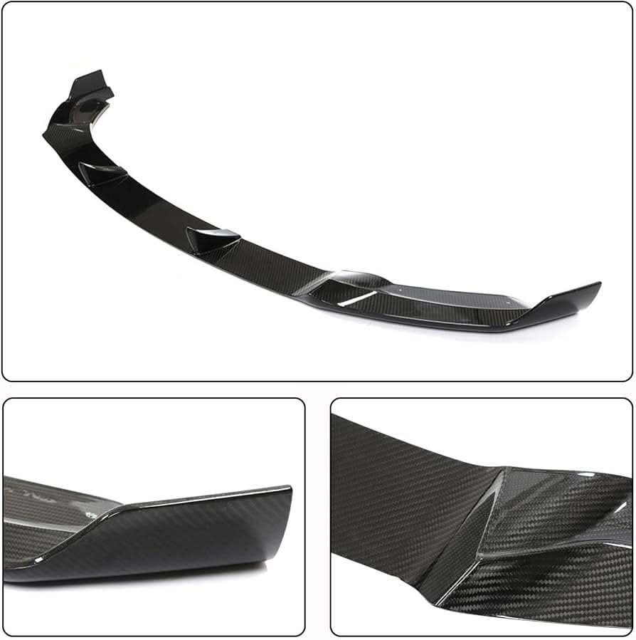 Tesla Model Y (2019 - 2023) - Carbon Fiber Front Lip - Exotics Carbon Design