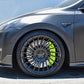 Tesla Model Y (2020 - 2024) - AD Style Full Carbon Fiber Aero Kit - Exotics Carbon Design